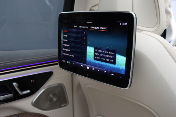 Mercedes-Benz EQS SUV 450+ AMG Line 108 kWh | Luchtvering | Hyperscreen | Achterasbesturing | Massage | Distronic+ | Entertainment Achter | Massage | Burmester | Verwarmd Stuurwiel | Tablet | HUD |