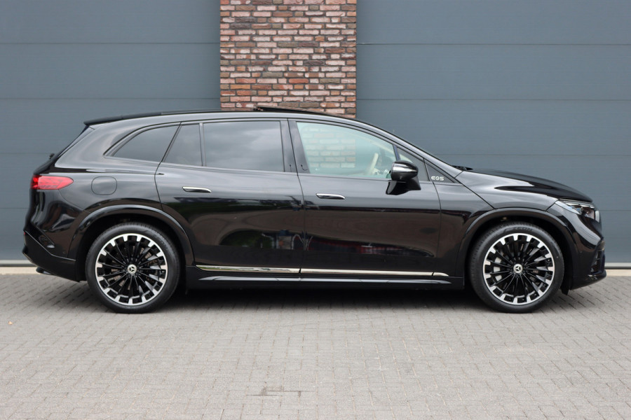 Mercedes-Benz EQS SUV 450+ AMG Line 108 kWh | Luchtvering | Hyperscreen | Achterasbesturing | Massage | Distronic+ | Entertainment Achter | Massage | Burmester | Verwarmd Stuurwiel | Tablet | HUD |