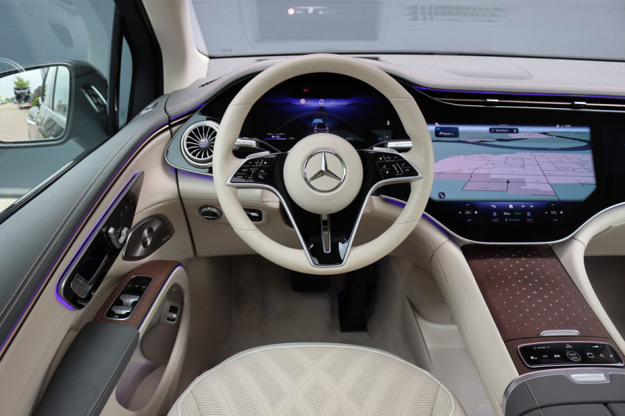 Mercedes-Benz EQS SUV 450+ AMG Line 108 kWh | Luchtvering | Hyperscreen | Achterasbesturing | Massage | Distronic+ | Entertainment Achter | Massage | Burmester | Verwarmd Stuurwiel | Tablet | HUD |