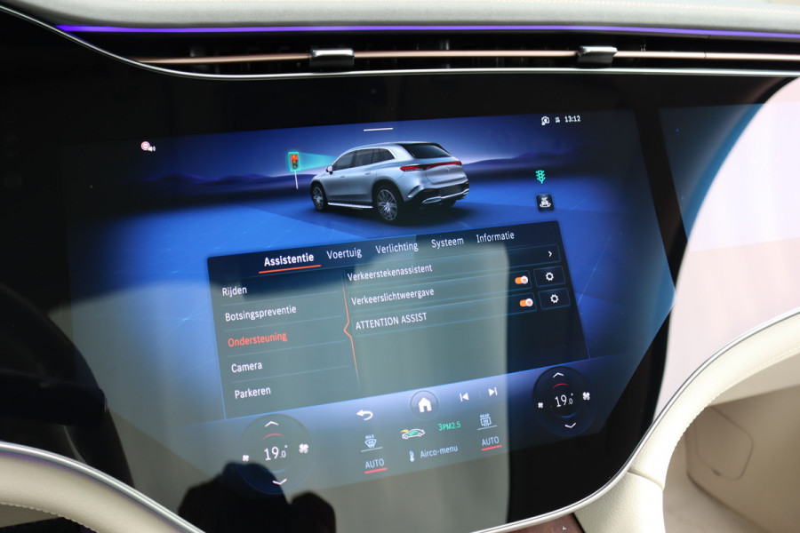 Mercedes-Benz EQS SUV 450+ AMG Line 108 kWh | Luchtvering | Hyperscreen | Achterasbesturing | Massage | Distronic+ | Entertainment Achter | Massage | Burmester | Verwarmd Stuurwiel | Tablet | HUD |