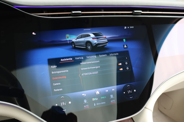 Mercedes-Benz EQS SUV 450+ AMG Line 108 kWh | Luchtvering | Hyperscreen | Achterasbesturing | Massage | Distronic+ | Entertainment Achter | Massage | Burmester | Verwarmd Stuurwiel | Tablet | HUD |