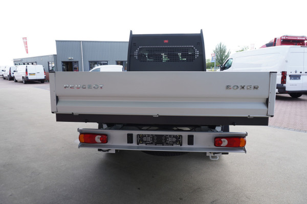 Peugeot Boxer 2.2 BlueHDi 165PK L4 Pick-up dubbelcabine Airco | Cruise | Apple CP-Android  Auto 7 Persoons