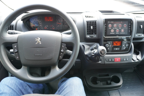 Peugeot Boxer 2.2 BlueHDi 165PK L4 Pick-up dubbelcabine Airco | Cruise | Apple CP-Android  Auto 7 Persoons