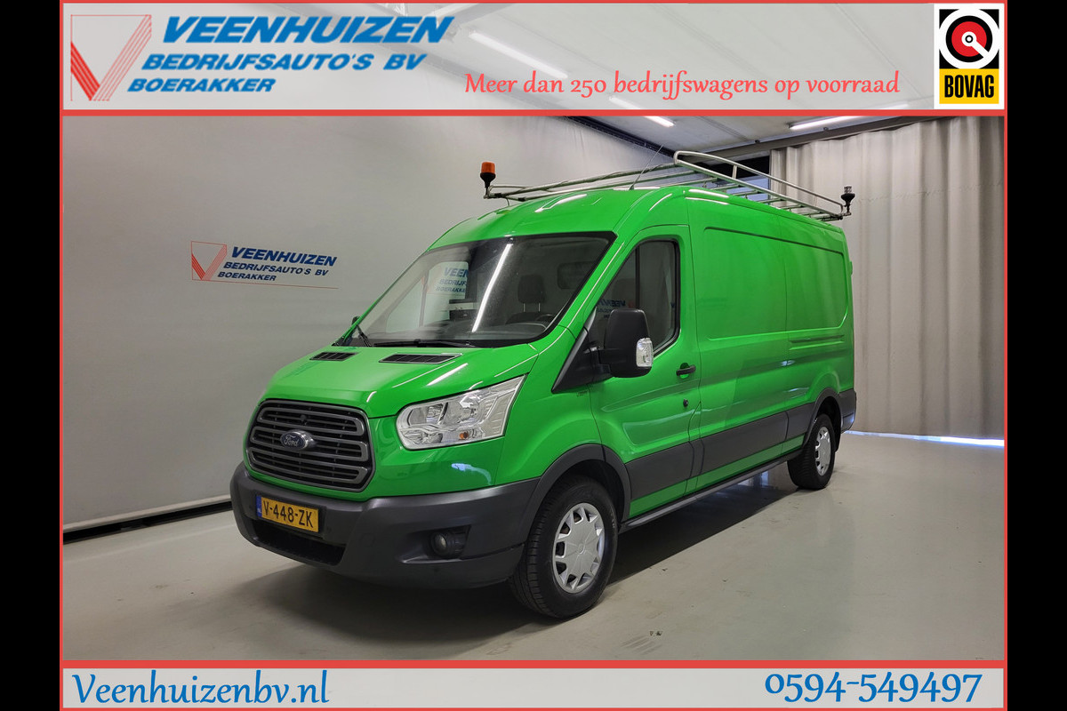 Ford Transit 2.0TDCI L3/H2 2800kg Trekkracht Inrichting Euro 6!
