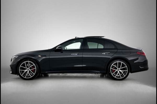 Mercedes-Benz E-Klasse AMG 53 4MATIC+ Night Edition | Premium Plus pakket | AMG Nightpakket ll | Winterpakket | DYNAMIC PLUS pakket | Rijassistentiepakket Plus | USB–pakket Plus | Trekhaak| GUARD 360° plus | Panoramaschuifdak | 360° camera | Burmester® 4D surround sound system |