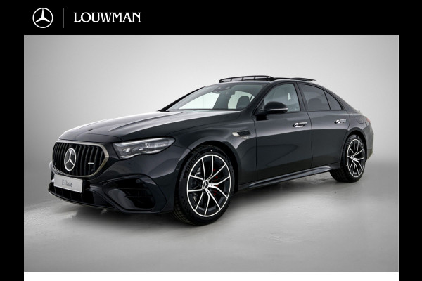 Mercedes-Benz E-Klasse AMG 53 4MATIC+ Night Edition | Premium Plus pakket | AMG Nightpakket ll | Winterpakket | DYNAMIC PLUS pakket | Rijassistentiepakket Plus | USB–pakket Plus | Trekhaak| GUARD 360° plus | Panoramaschuifdak | 360° camera | Burmester® 4D surround sound system |