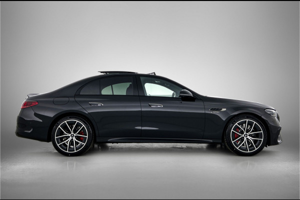 Mercedes-Benz E-Klasse AMG 53 4MATIC+ Night Edition | Premium Plus pakket | AMG Nightpakket ll | Winterpakket | DYNAMIC PLUS pakket | Rijassistentiepakket Plus | USB–pakket Plus | Trekhaak| GUARD 360° plus | Panoramaschuifdak | 360° camera | Burmester® 4D surround sound system |