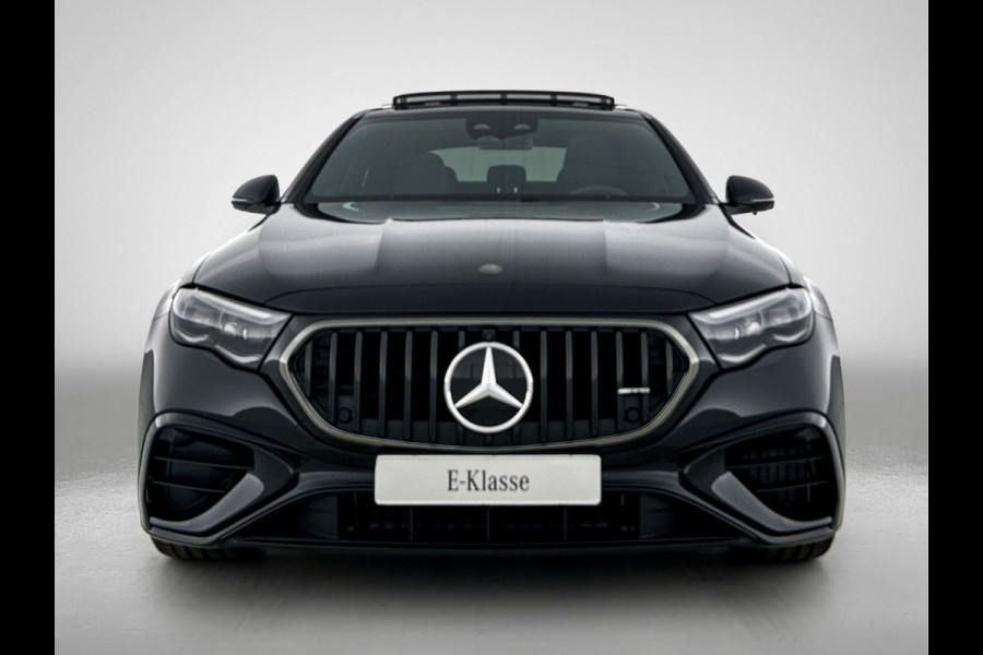 Mercedes-Benz E-Klasse AMG 53 4MATIC+ Night Edition | Premium Plus pakket | AMG Nightpakket ll | Winterpakket | DYNAMIC PLUS pakket | Rijassistentiepakket Plus | USB–pakket Plus | Trekhaak| GUARD 360° plus | Panoramaschuifdak | 360° camera | Burmester® 4D surround sound system |