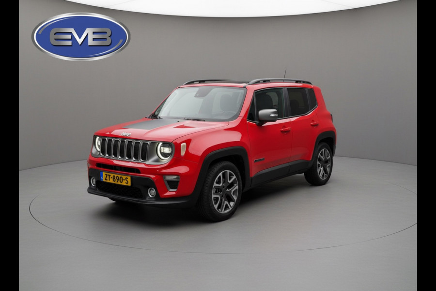 Jeep Renegade 1.0T Limited, panoramadak,lederen interieur,parkeersensoren, NL auto met nap
