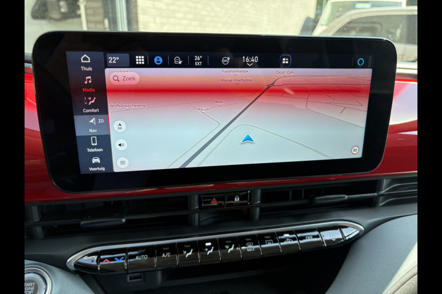 Fiat 500E 24 kWh RED Achteruitrijcamera - Airco - Navigatie - Parkeersensoren achter - Apple carplay - Bluetooth - Cruise control - Keyless start - Led verlichting - Stuur multifunctioneel - Rijstrooksensor - Elektrische ramen