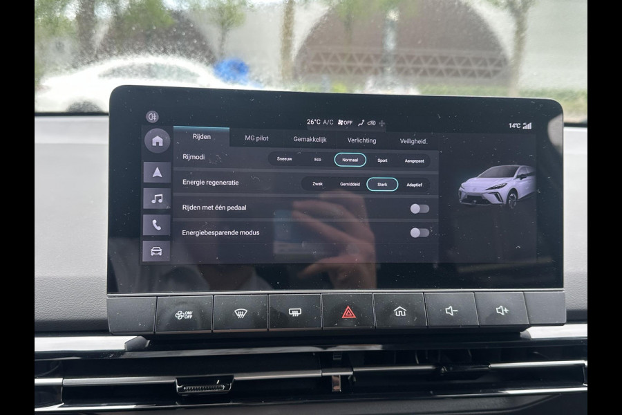 MG 4 Luxery SOH 97%|360 CAMERA| 7 JAAR MG GARANTIE T/M 06-2031| ELEK. STOEL| DODE HOEK SENSOR| STOEL + STUURVERWARMING| ADAPTIVE CRUISE CONTROL