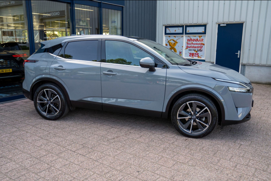 Nissan QASHQAI 1.3 MHEV N-Connecta |Prijs rijklaar incl 12 mnd garantie| 360 Camera Blindspot Panodak Trekhaak Elek klep