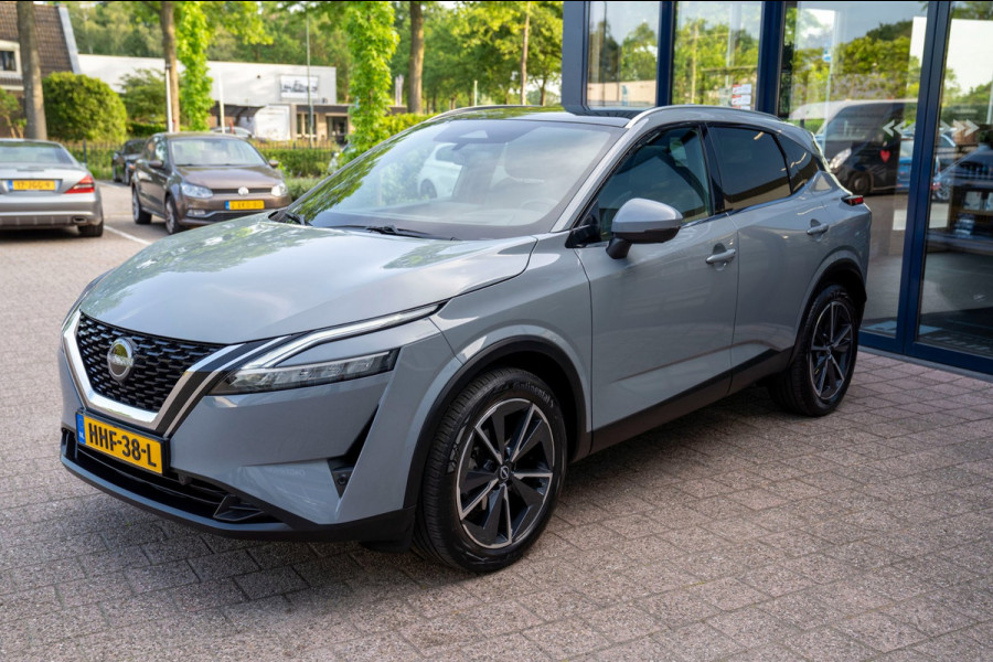 Nissan QASHQAI 1.3 MHEV N-Connecta |Prijs rijklaar incl 12 mnd garantie| 360 Camera Blindspot Panodak Trekhaak Elek klep