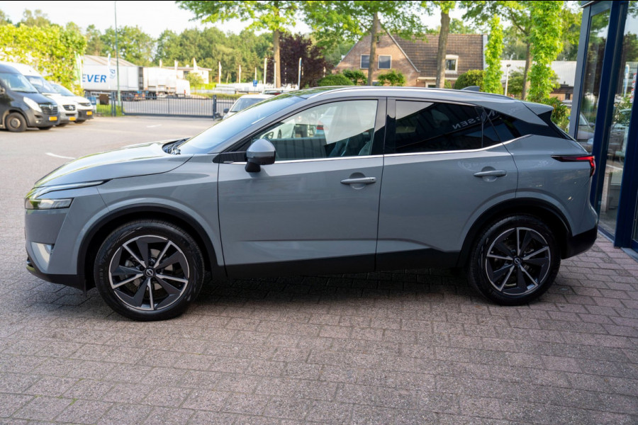Nissan QASHQAI 1.3 MHEV N-Connecta |Prijs rijklaar incl 12 mnd garantie| 360 Camera Blindspot Panodak Trekhaak Elek klep