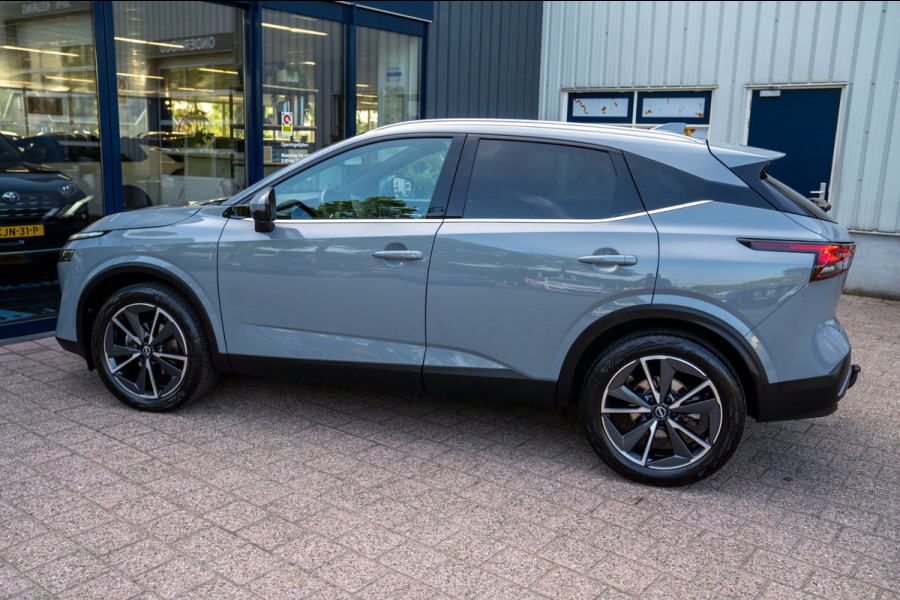 Nissan QASHQAI 1.3 MHEV N-Connecta |Prijs rijklaar incl 12 mnd garantie| 360 Camera Blindspot Panodak Trekhaak Elek klep