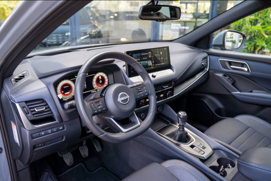 Nissan QASHQAI 1.3 MHEV N-Connecta |Prijs rijklaar incl 12 mnd garantie| 360 Camera Blindspot Panodak Trekhaak Elek klep