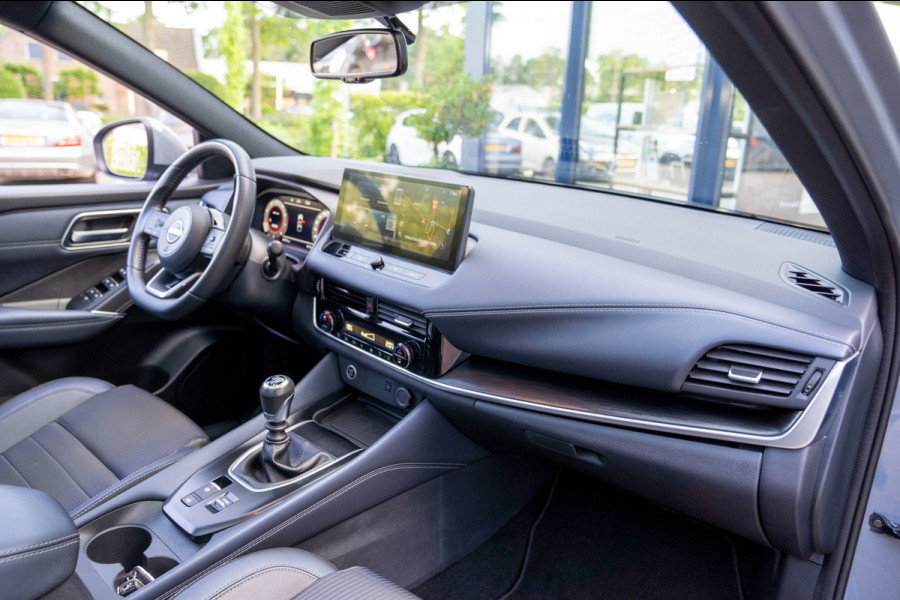 Nissan QASHQAI 1.3 MHEV N-Connecta |Prijs rijklaar incl 12 mnd garantie| 360 Camera Blindspot Panodak Trekhaak Elek klep