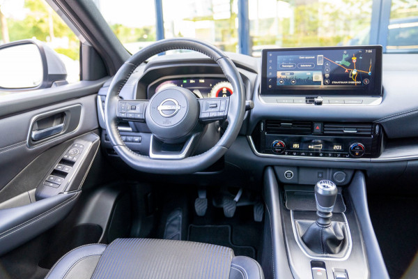 Nissan QASHQAI 1.3 MHEV N-Connecta |Prijs rijklaar incl 12 mnd garantie| 360 Camera Blindspot Panodak Trekhaak Elek klep