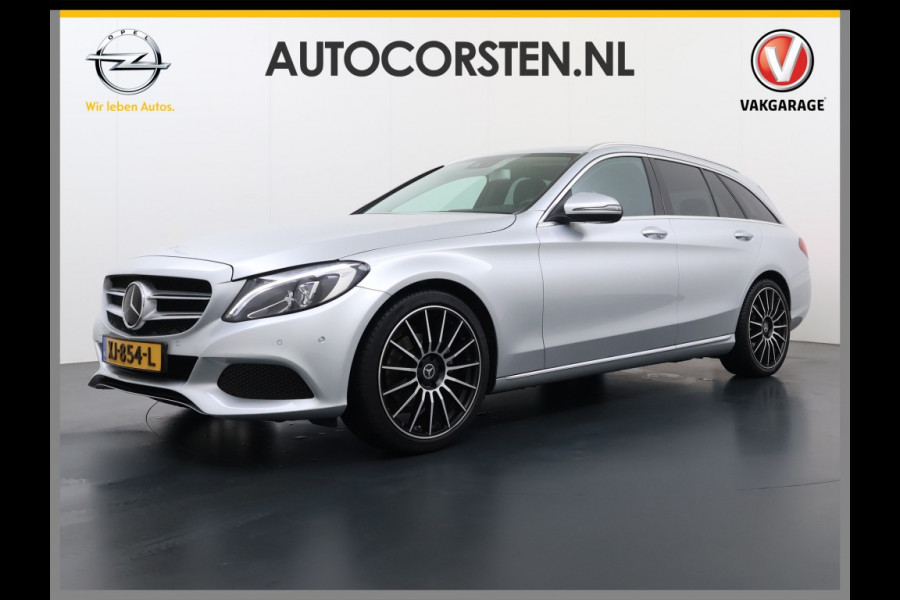 Mercedes-Benz C-Klasse Estate 180T 157PK Automaat Trekhaak Adap.Cruise Comfort-Stoelen Distronic Plus Navi Ecc Pdc Premium Plus Led Stoelverwarming Elek.Stoelen Elek.Achterklep Isofix Lmv 19" Bluetooth
