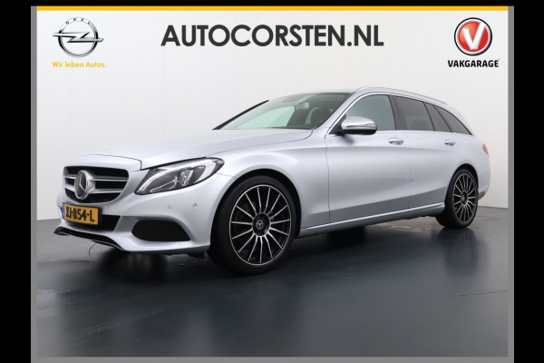 Mercedes-Benz C-Klasse Estate 180T 157PK Automaat Trekhaak Adap.Cruise Comfort-Stoelen Distronic Plus Navi Ecc Pdc Premium Plus Led Stoelverwarming Elek.Stoelen Elek.Achterklep Isofix Lmv 19" Bluetooth