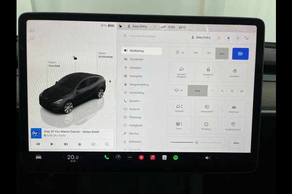 Tesla Model Y Long Range AWD 75 kWh [ 3-Fase ] {SOH-91%} (INCL.BTW)  Aut. *PANO | LEATHER | AUTO-PILOT | NAVI-FULLMAP | MATRIX-LED | KEYLESS | CAMERA | DAB+ | HEATED-COMFORTSEATS | PRIVACYGLASS | TOPVIEW*
