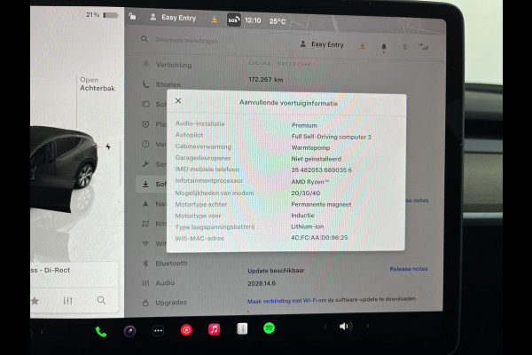 Tesla Model Y Long Range AWD 75 kWh [ 3-Fase ] {SOH-91%} (INCL.BTW)  Aut. *PANO | LEATHER | AUTO-PILOT | NAVI-FULLMAP | MATRIX-LED | KEYLESS | CAMERA | DAB+ | HEATED-COMFORTSEATS | PRIVACYGLASS | TOPVIEW*