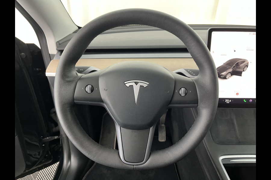 Tesla Model Y Long Range AWD 75 kWh [ 3-Fase ] {SOH-91%} (INCL.BTW)  Aut. *PANO | LEATHER | AUTO-PILOT | NAVI-FULLMAP | MATRIX-LED | KEYLESS | CAMERA | DAB+ | HEATED-COMFORTSEATS | PRIVACYGLASS | TOPVIEW*