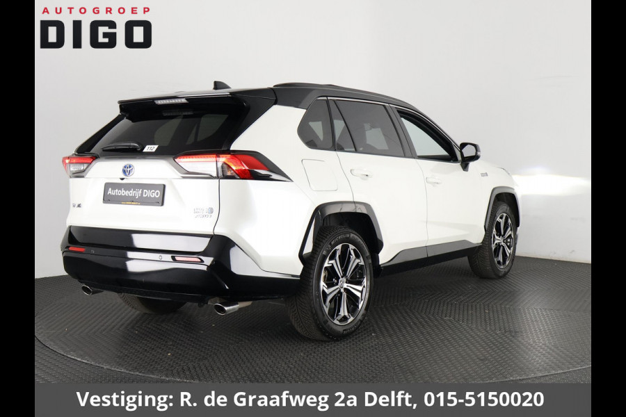 Toyota RAV4 2.5 Plug-in Hybrid AWD Bi-Tone Plus | 1500 KG trekgewicht | JBL Audio | Stoelverwarming & ventilatie | Memory Seats | Schuif-/Kanteldak | Navigatie