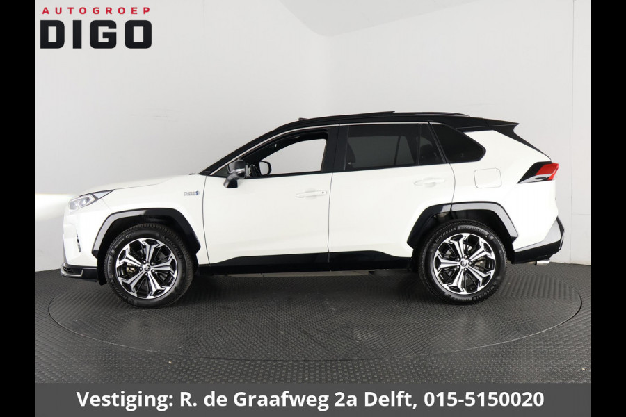Toyota RAV4 2.5 Plug-in Hybrid AWD Bi-Tone Plus | 1500 KG trekgewicht | JBL Audio | Stoelverwarming & ventilatie | Memory Seats | Schuif-/Kanteldak | Navigatie
