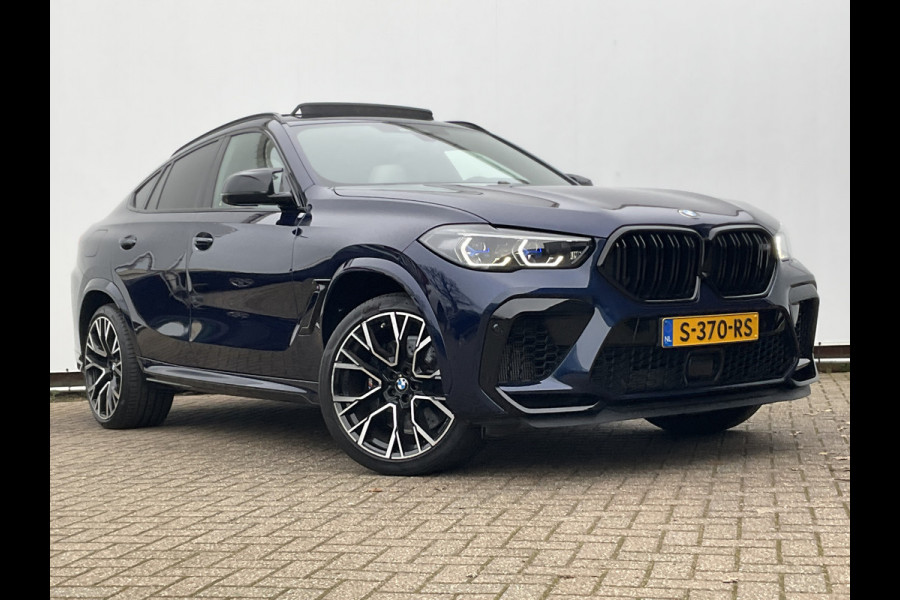 BMW X6 M Competition 626PK BTW Bowers&Wilkins Tanzanite Nachtzicht Massage Stoelverw+Koeling Trekhaak