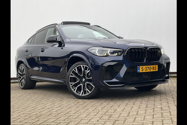 BMW X6 M Competition 626PK BTW Bowers&Wilkins Tanzanite Nachtzicht Massage Stoelverw+Koeling Trekhaak