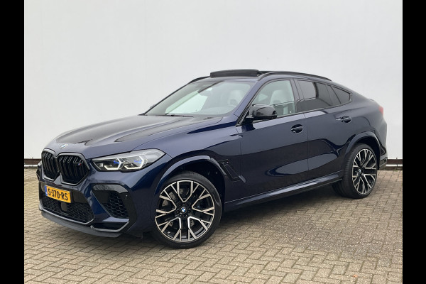 BMW X6 M Competition 626PK BTW Bowers&Wilkins Tanzanite Nachtzicht Massage Stoelverw+Koeling Trekhaak