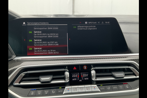 BMW X6 M Competition 626PK BTW Bowers&Wilkins Tanzanite Nachtzicht Massage Stoelverw+Koeling Trekhaak