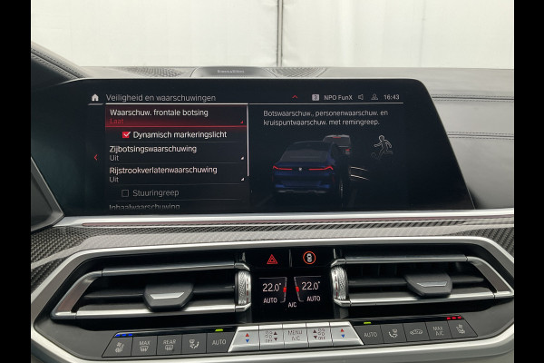 BMW X6 M Competition 626PK BTW Bowers&Wilkins Tanzanite Nachtzicht Massage Stoelverw+Koeling Trekhaak