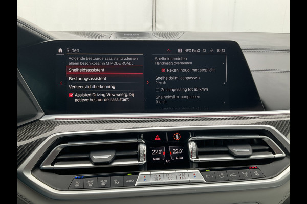BMW X6 M Competition 626PK BTW Bowers&Wilkins Tanzanite Nachtzicht Massage Stoelverw+Koeling Trekhaak