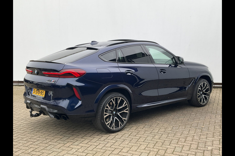 BMW X6 M Competition 626PK BTW Bowers&Wilkins Tanzanite Nachtzicht Massage Stoelverw+Koeling Trekhaak