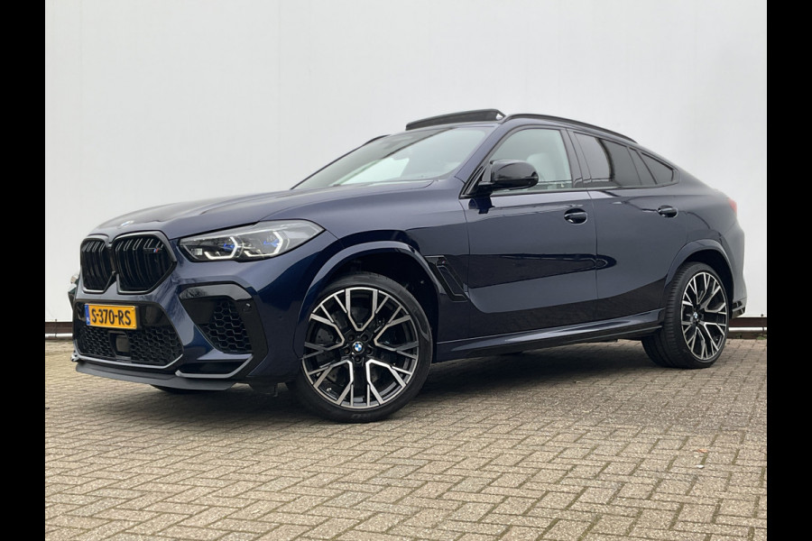 BMW X6 M Competition 626PK BTW Bowers&Wilkins Tanzanite Nachtzicht Massage Stoelverw+Koeling Trekhaak