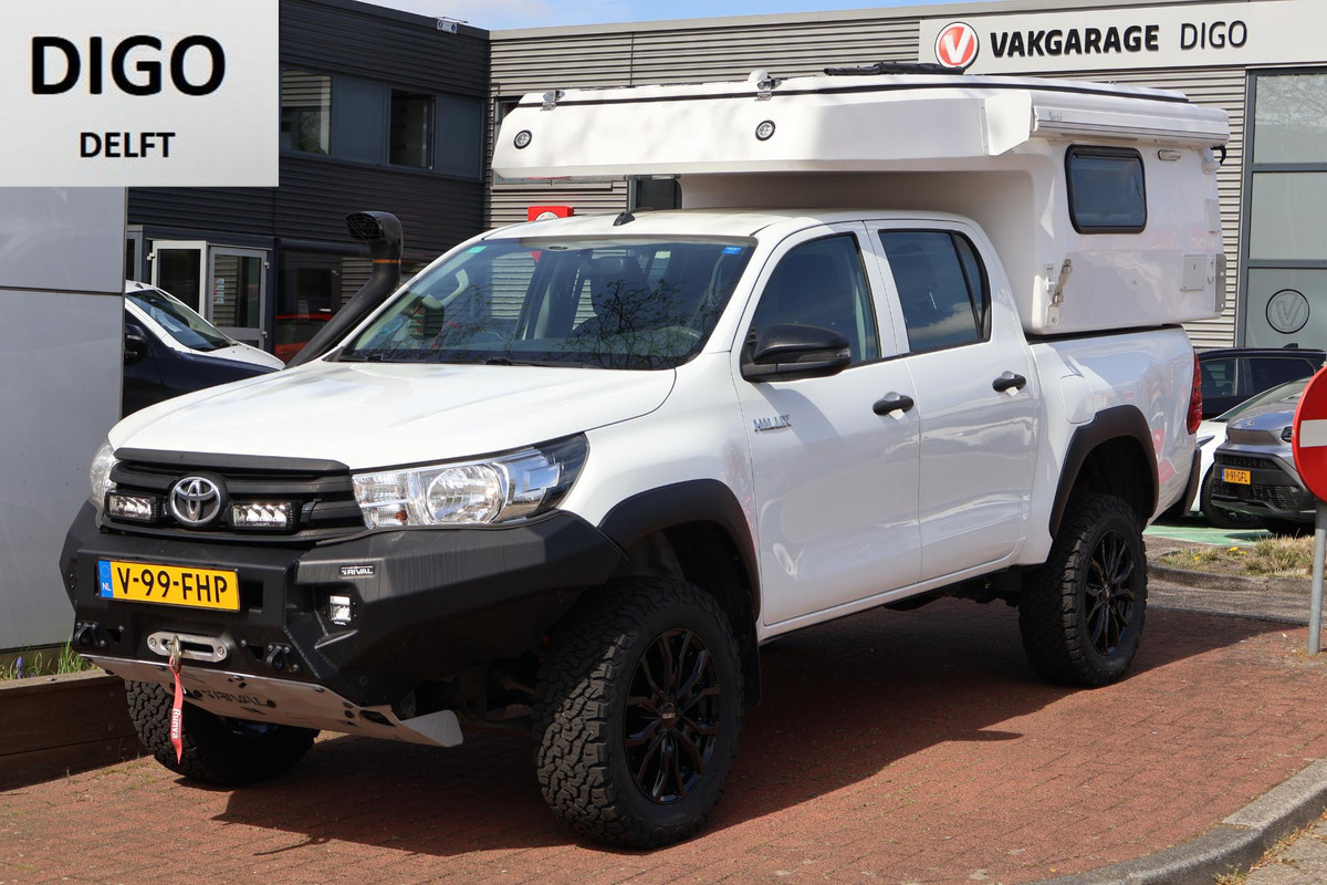 Toyota Hilux Camper 2.4 D-4D Dubbele Cabine Cool Comfort (ex.BTW) UNIEK IN NL