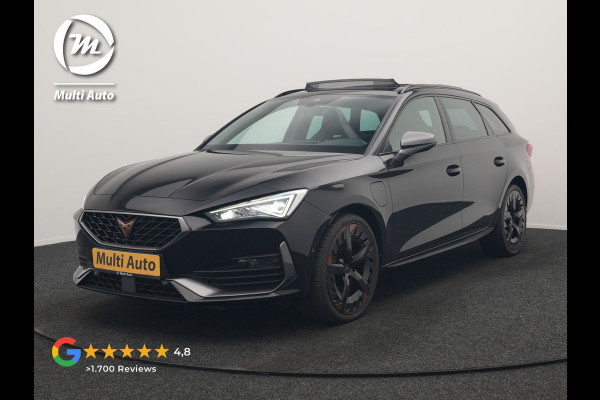CUPRA Leon Sportstourer 1.4 e-Hybrid VZ Copper Edition PHEV 245pk Dealer O.H. | Panodak | Adaptive Cruise | Camera | Lederen Sportstoelen Memory & Verwarmd | Sfeerverlichting | Stuur Verwarmd | Apple Carplay | Keyless | Blis | Navigatie | DAB | Plug In Hybrid |