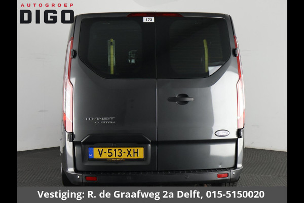 Ford Transit Custom 320 2.0 TDCI L2H1 Limited DC ROLSTOEL-LIFT OMBOUW | Marge auto | Stoelverwarming | Trekhaak