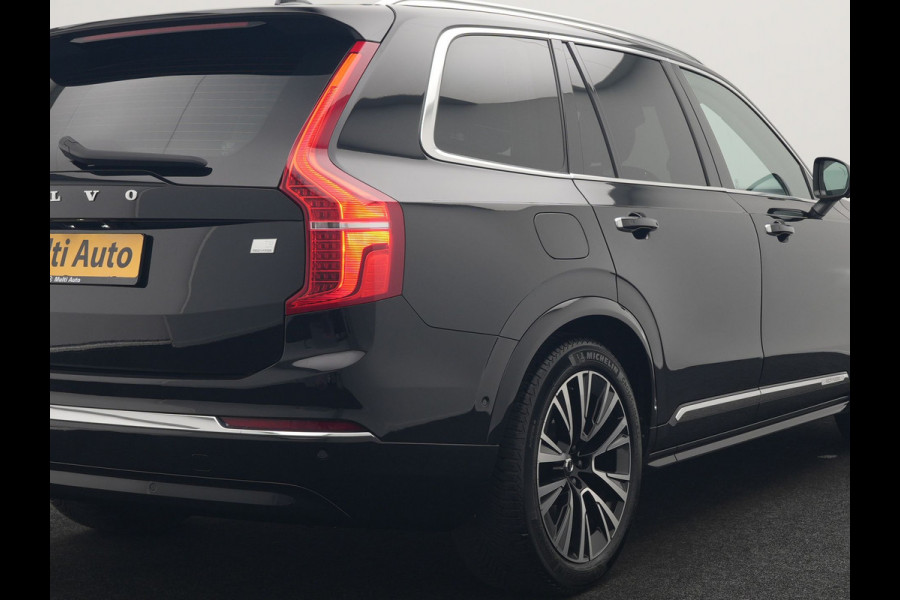 Volvo XC90 T8 Recharge AWD Plus Bright 7 Persoons LONG RANGE PHEV 455pk Dealer O.H. | Trekhaak Af Fabriek | Luchtvering | Adaptive Cruise | Harman / Kardon | Lederen Sportstoelen Ventilatie & Memory | 360 Camera | Stoelen & Stuur Verwarmd | Keyless | Blis | Google Assistent  | Plug In Hybrid |