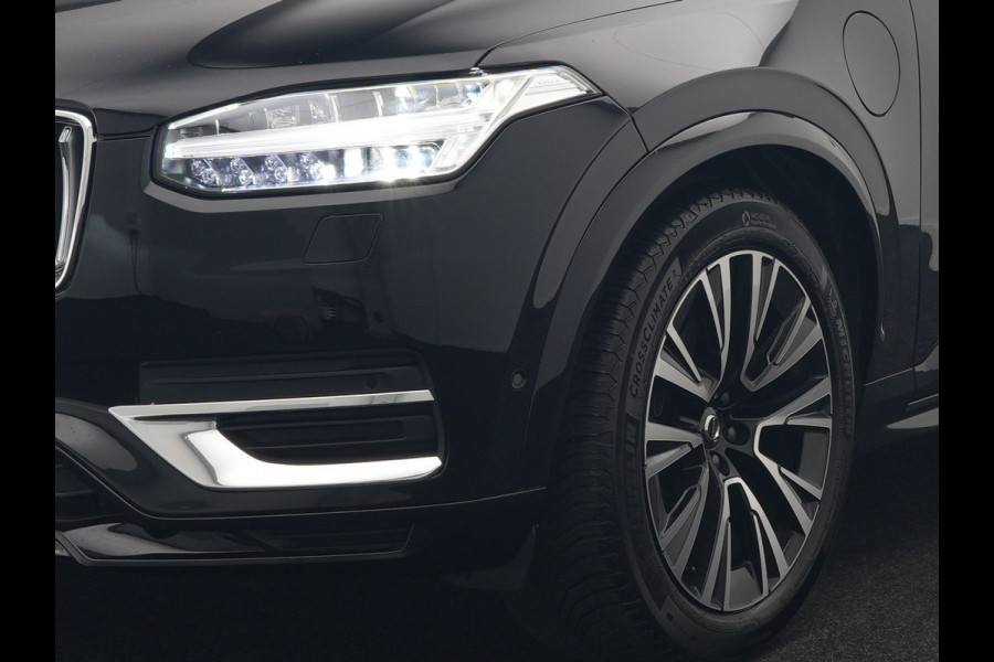 Volvo XC90 T8 Recharge AWD Plus Bright 7 Persoons LONG RANGE PHEV 455pk Dealer O.H. | Trekhaak Af Fabriek | Luchtvering | Adaptive Cruise | Harman / Kardon | Lederen Sportstoelen Ventilatie & Memory | 360 Camera | Stoelen & Stuur Verwarmd | Keyless | Blis | Google Assistent  | Plug In Hybrid |
