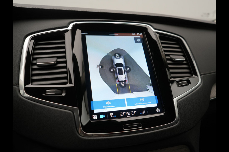 Volvo XC90 T8 Recharge AWD Plus Bright 7 Persoons LONG RANGE PHEV 455pk Dealer O.H. | Trekhaak Af Fabriek | Luchtvering | Adaptive Cruise | Harman / Kardon | Lederen Sportstoelen Ventilatie & Memory | 360 Camera | Stoelen & Stuur Verwarmd | Keyless | Blis | Google Assistent  | Plug In Hybrid |