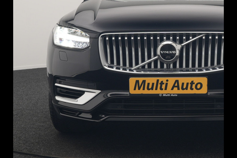 Volvo XC90 T8 Recharge AWD Plus Bright 7 Persoons LONG RANGE PHEV 455pk Dealer O.H. | Trekhaak Af Fabriek | Luchtvering | Adaptive Cruise | Harman / Kardon | Lederen Sportstoelen Ventilatie & Memory | 360 Camera | Stoelen & Stuur Verwarmd | Keyless | Blis | Google Assistent  | Plug In Hybrid |