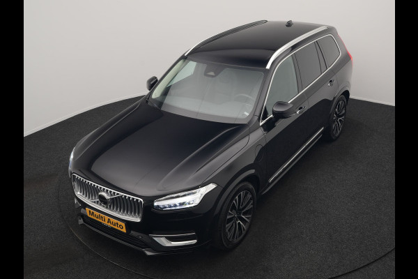 Volvo XC90 T8 Recharge AWD Plus Bright 7 Persoons LONG RANGE PHEV 455pk Dealer O.H. | Trekhaak Af Fabriek | Luchtvering | Adaptive Cruise | Harman / Kardon | Lederen Sportstoelen Ventilatie & Memory | 360 Camera | Stoelen & Stuur Verwarmd | Keyless | Blis | Google Assistent  | Plug In Hybrid |