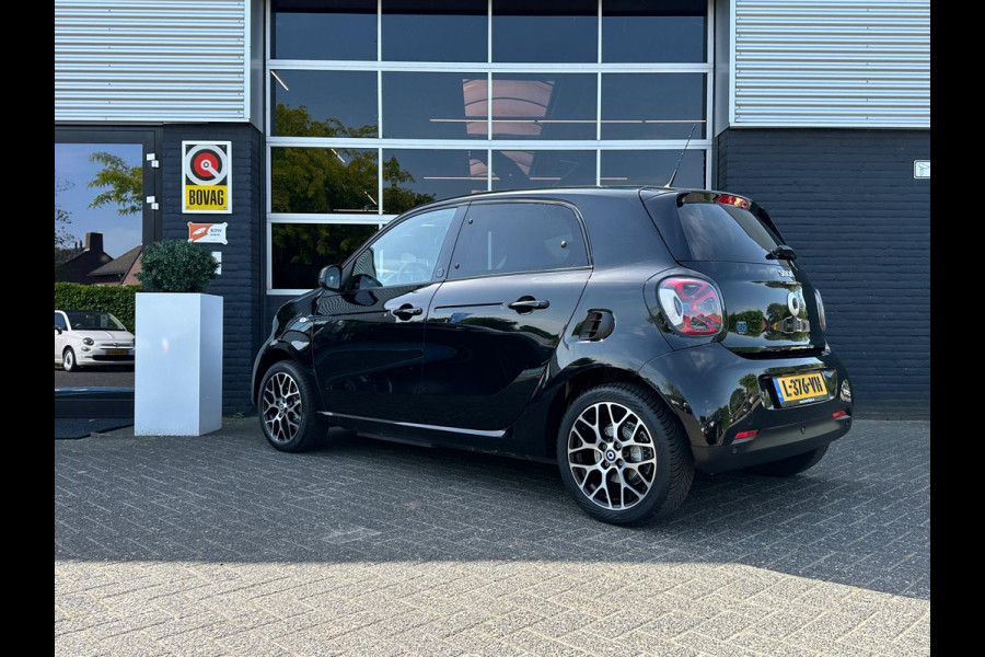 Smart Forfour EQ Comfort PLUS 18 kWh, Automaat, Bluetooth, Camera, Cruise, Pano, Leder, DAB, NAP