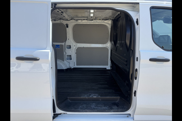 Ford E-Transit Custom 71kWh 140PK Elektrisch 344km WLTP 2300kg Trekvermogen BEV Snelladen Stoel + Stuur verwarming LED Adaptieve Cruise Camera Carplay Parkeersensoren v+a