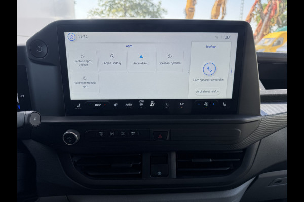 Ford E-Transit Custom 71kWh 140PK Elektrisch 344km WLTP 2300kg Trekvermogen BEV Snelladen Stoel + Stuur verwarming LED Adaptieve Cruise Camera Carplay Parkeersensoren v+a