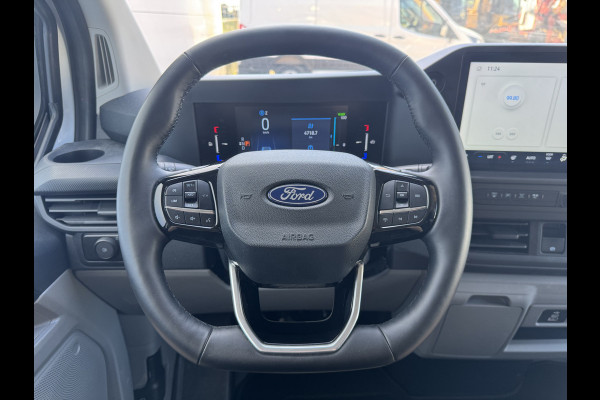 Ford E-Transit Custom 71kWh 140PK Elektrisch 344km WLTP 2300kg Trekvermogen BEV Snelladen Stoel + Stuur verwarming LED Adaptieve Cruise Camera Carplay Parkeersensoren v+a