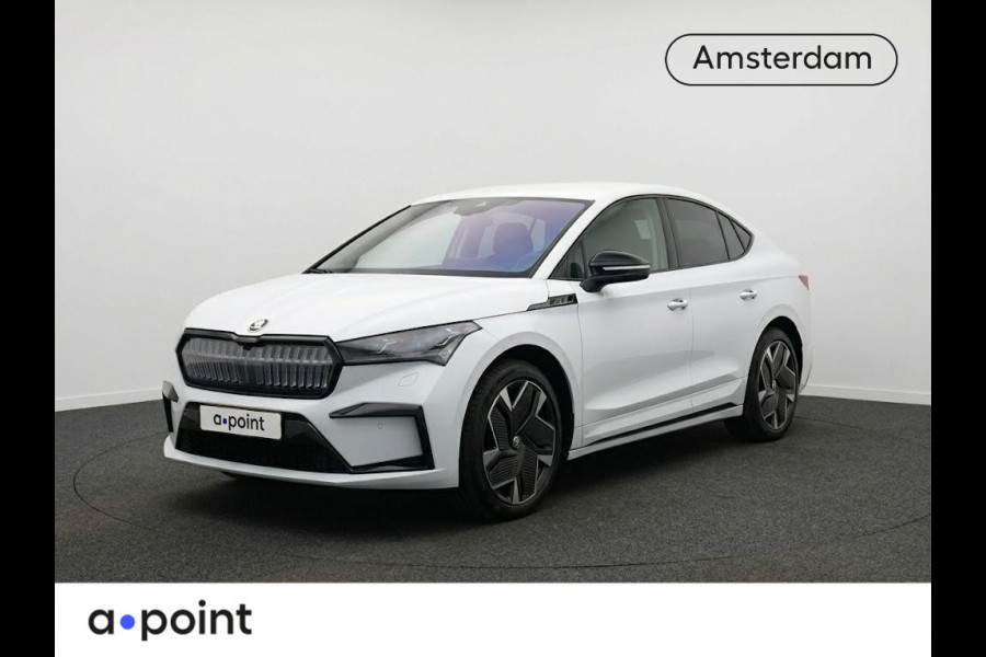Škoda ENYAQ Coupé iV 80 RS 299PK | Panoramadak | Lederen bekleding | Elektrisch verstelbare voorstoelen met geheugen en massage | Apple Carplay /- Android auto